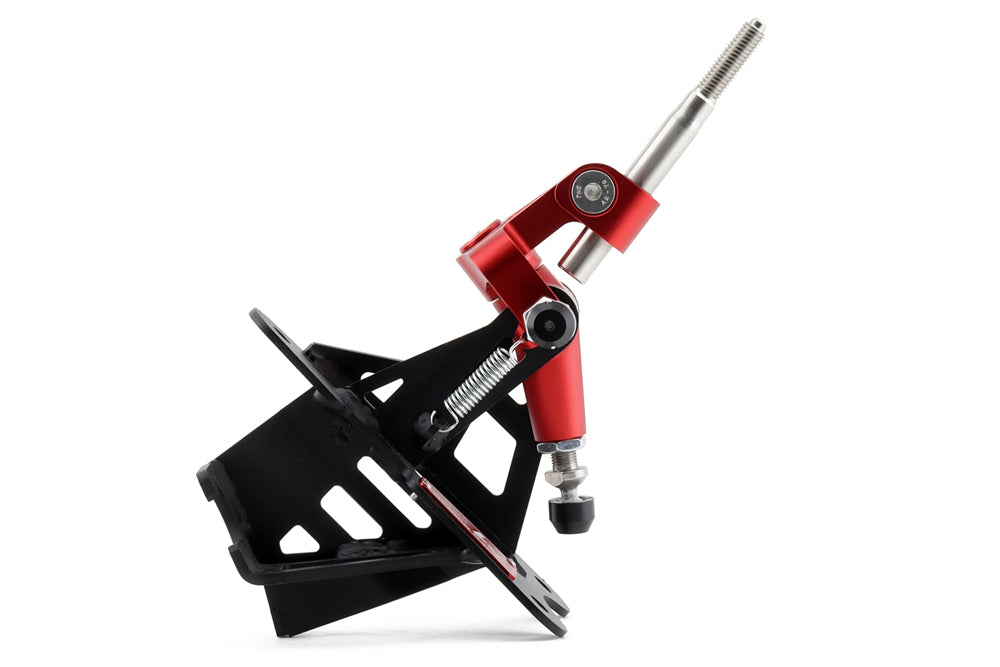 M&M HONDA SHORT SHIFTER ASSEMBLY RED COLOR HYBRID RACING FOR CIVIC