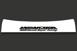 M&M HONDA STICKER TYPE FD S SILVER FOR INTEGRA DC2 DB8 01504-RGO-FD-DC2-S