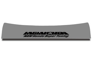 M&M HONDA STICKER TYPE FD S SILVER FOR CIVIC EP3 01504-RGO-FD-EP3-S