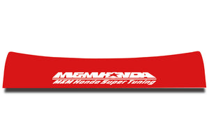 M&M HONDA STICKER TYPE FD R RED FOR ACCORD CL7 01504-RGO-FD-CL7-R