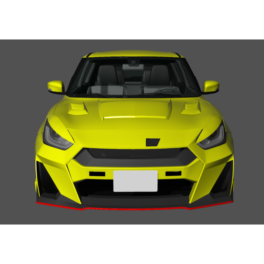 RESULT JAPAN FRONT BUMPER FOR SUZUKI SWIFT SPORT ZC33S RESULTJAPAN-00119