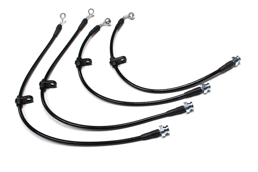 M&M HONDA BLACK STAINLESS BRAKE LINE FITTING STEEL TYPE 1 FOR S660 JW5 00601-JW5-M001