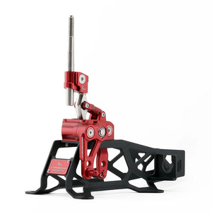 M&M HONDA SHORT SHIFTER ASSEMBLY RED COLOR HYBRID RACING FOR ACCORD CL7 00111-CL7-HR01R