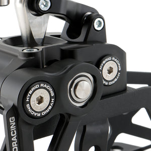 M&M HONDA SHORT SHIFTER ASSEMBLY BLACK COLOR HYBRID RACING FOR ACCORD CL7 00111-CL7-HR01B