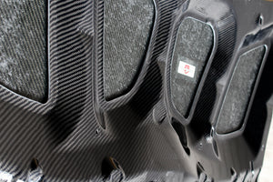 M&M HONDA CARBON BONNET ALL TWILL CARBON TYPE NS FOR CIVIC FD2 Mugen RR 01100-FD2-NS001