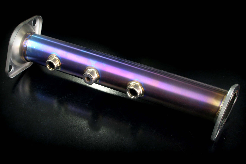 M&M HONDA CIRCUIT STRAIGHT EX PIPE TITANIUM FOR S2000 AP1 AP2 00300-AP1-M002