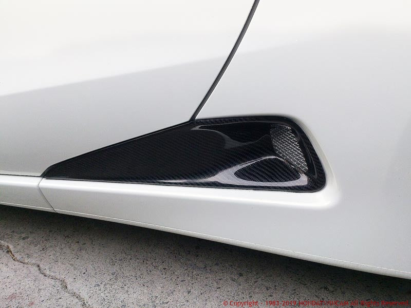 FEEL'S HONDA TWINCAM SIDE UNDER DUCT TWILL CARBON FOR HONDA S660 JW5 Feels-00809