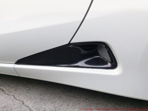 FEEL'S HONDA TWINCAM SIDE UNDER DUCT TWILL CARBON FOR HONDA S660 JW5 Feels-00809