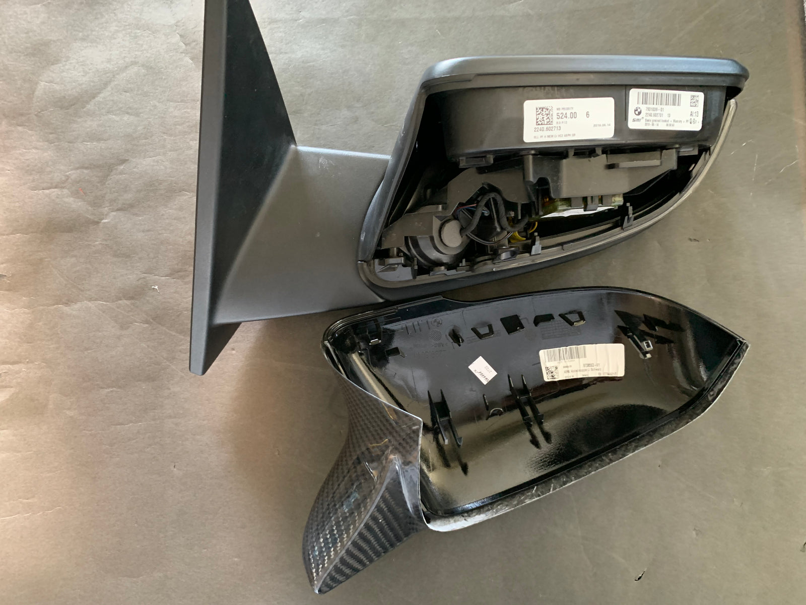 REVOLUTION CARBON SPORTS MIRROR COVER VER2 FOR TOYOTA SUPRA A90 A90-SM-CFRP-2