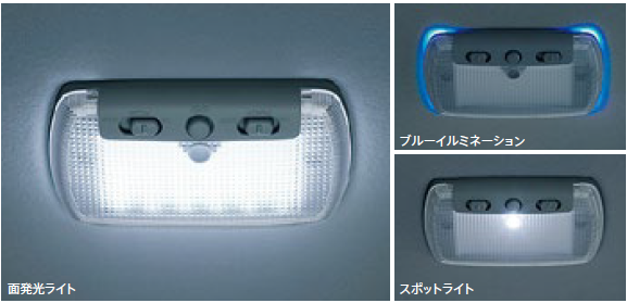 HONDA LED ROOF LIGHTING (1 REPLACEMENT TYPE SPOTLIGHT BLUE ILLUMINATION INTERIOR LIGHTING) BODY FOR HONDA FIT GK3 GK4 GK5 GK6 GP5 GP6 08E13-E81-010