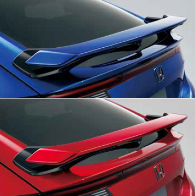 HONDA TAILGATE SPOILER PREMIUM CRYSTAL RED METALLIC R-565M FOR HONDA CIVIC FL1 08F02-T43-0B0