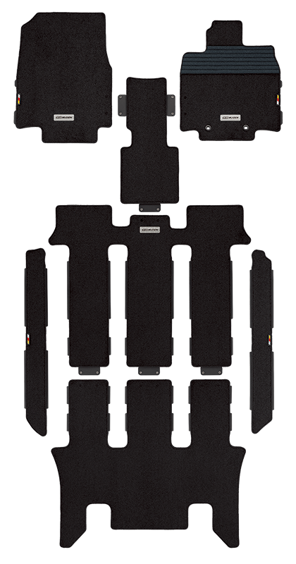 MUGEN Sports Mat Black  For STEPWGN RP1 RP2 RP3 RP4 08P15-XNB-K0S0-BK