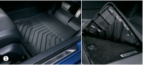 HONDA ALL SEASON MAT FOR REAR FOR HONDA CIVIC TYPE R FL5 08P19-T43-010