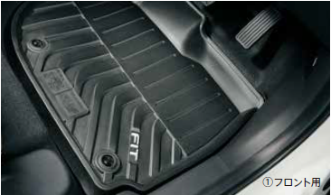 HONDA ALL SEASON MAT REAR FOR HONDA FIT GR1 GR2 GR3 GR4 GR5 GR6 GR7 GR8 GS 08P19-TZA-000
