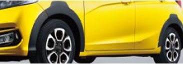 HONDA WHEEL ARCH (BLACK LEFT AND RIGHT SET FRONT AND REAR) FOR HONDA FIT GK3 GK4 GK5 GK6 GP5 GP6 08P21-T5A-000