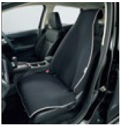 HONDA WATERPROOF SEAT COVER (BLACK FOR BOTH LEFT AND RIGHT SOLD AS ONE) FOR HONDA FIT GK3 GK4 GK5 GK6 GP5 GP6 08P33-PH4-000