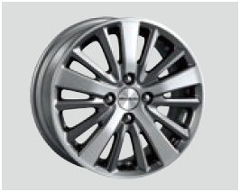 HONDA 15 INCH ALUMINUM WHEELS MS-033 MACHINED PROUD SILVER PAINT FOR HONDA FIT GK3 GK4 GK5 GK6 GP5 GP6 08W15-TD4-001