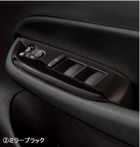 HONDA DOOR SWITCH PANEL MIRROR BLACK FOR HONDA FIT GR1 GR2 GR3 GR4 GR5 GR6 GR7 GR8 GS 08Z03-PF3-A20B