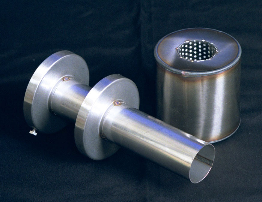 CAR MAKE T&E INNER SILENCER (INNER SILENCER) B TYPE PHOTO RIGHT 115Φ FOR  CARMAKETE-02999