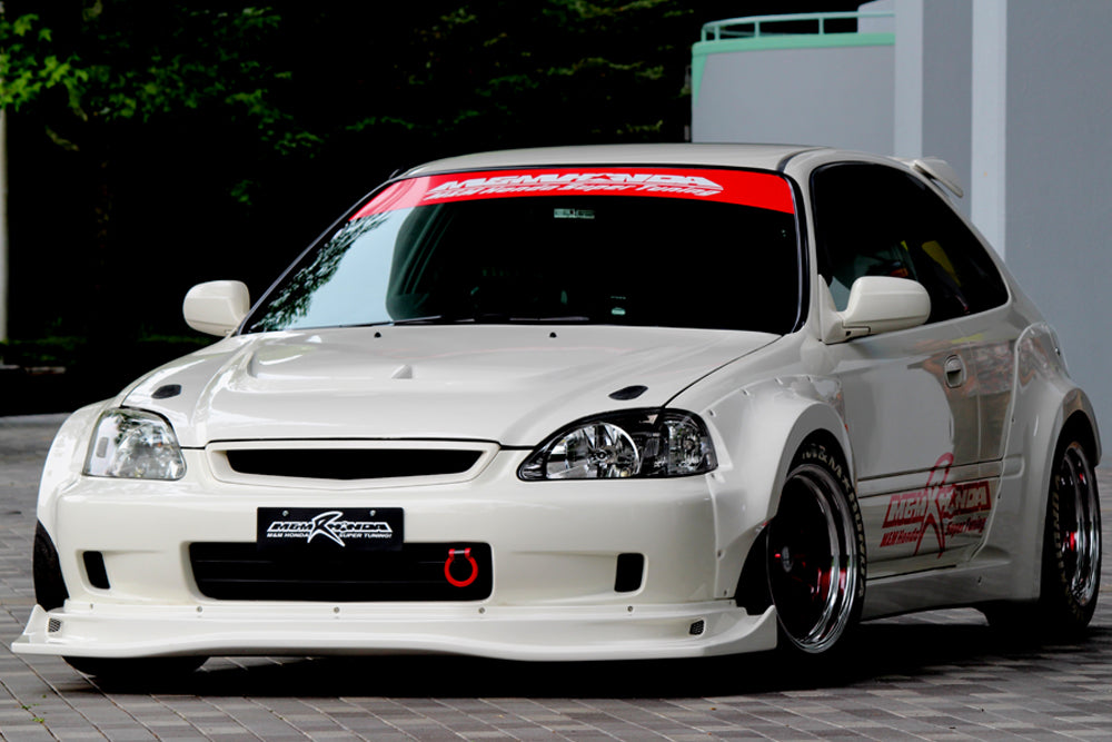 M&M HONDA HYPER WIDE BODY KIT TYPE MR01 MODEL FOR CIVIC EK9 EK4 KOUKI 01010-EK9-MR01