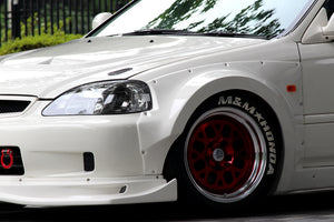 M&M HONDA HYPER WIDE BODY KIT TYPE MR01 MODEL FOR CIVIC EK9 EK4 KOUKI 01010-EK9-MR01