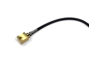 M&M HONDA STAINLESS MESH CLUTCH LINE FITTING STEEL FOR S2000 AP2 130 00105-F22-M001-6MT