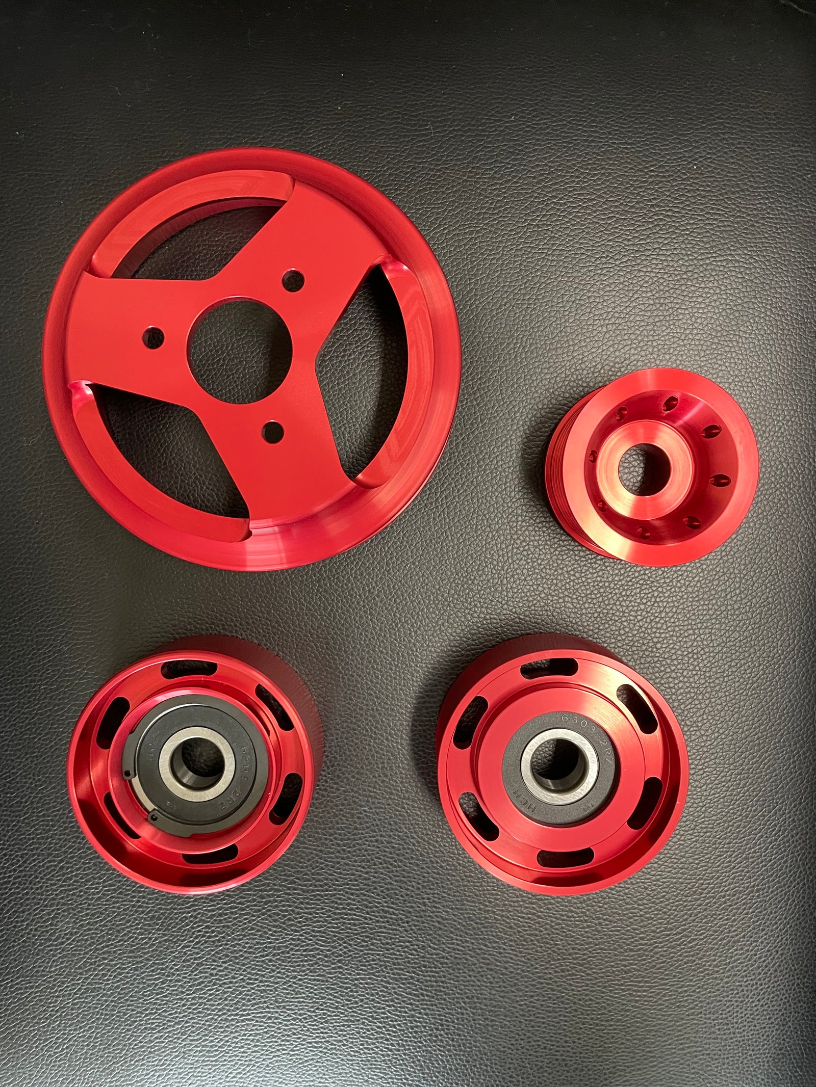 REVOLUTION LIGHTWEIGHT PULLEY SET FOR TOYOTA GR86 ZN8 SUBAUR BRZ ZD8 RZN8-LPST