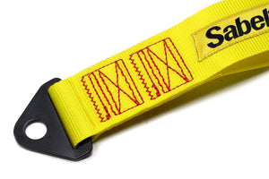 M&M HONDA FRONT AND REAR TOW STRAP YELLOW FOR CIVIC FK8 FK7 01713-FK8-S001Y