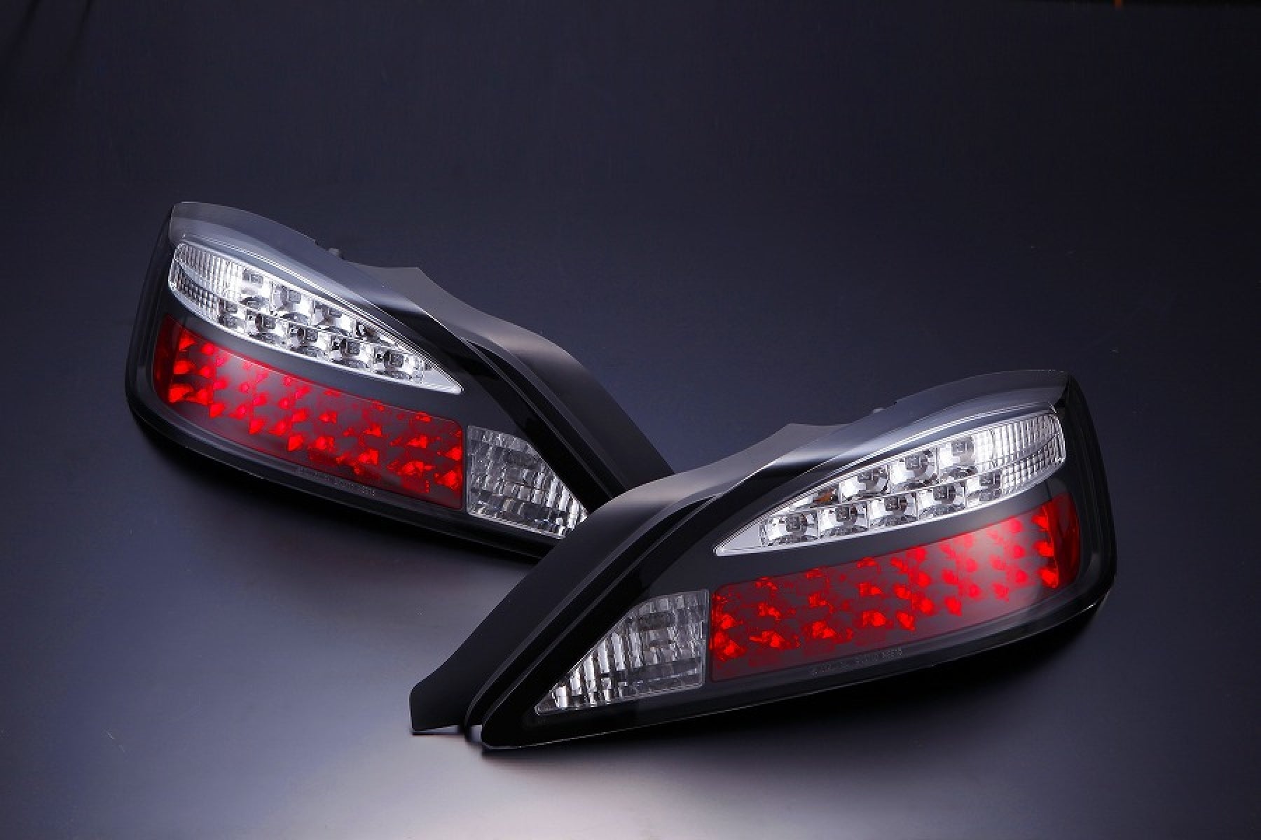 D-MAX LED TAIL LAMP LED WINKER BLACK SET FOR NISSAN SILVIA S15 