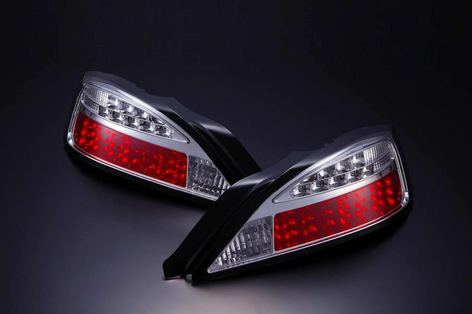 D-MAX LED TAIL LAMP LED WINKER CHROME LH FOR NISSAN SILVIA S15 DML1S15003T2L