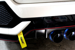 M&M HONDA REAR TOW HOOK STAINLESS STEEL BRACKET FOR CIVIC FK8 FK7 01713-FK8-R001