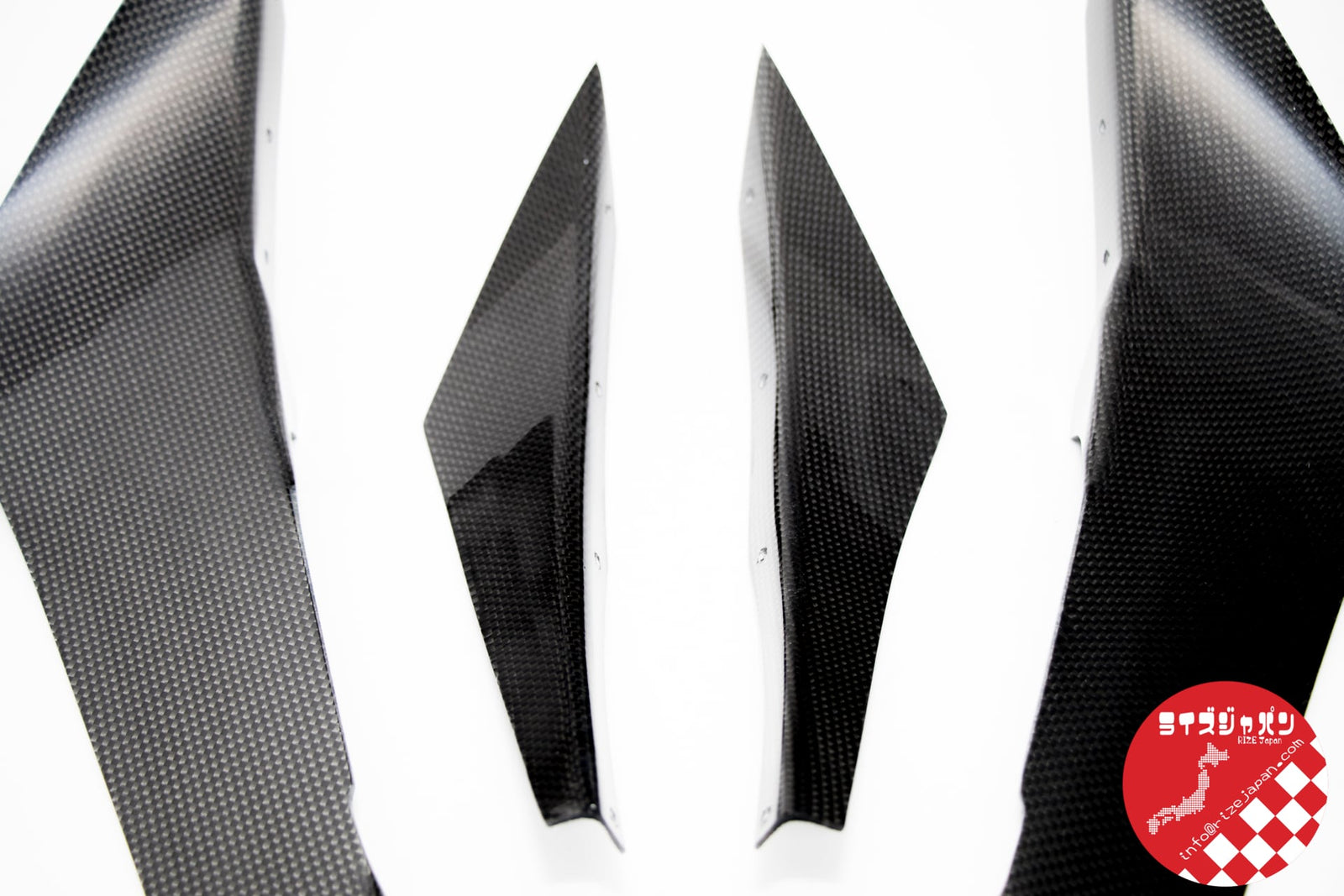 RIZE JAPAN CARBON CANARD KIT FOR TOYOTA 86 ZN6 KOUKI