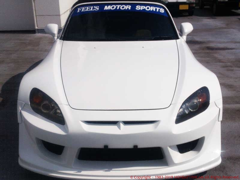 FEEL'S HONDA TWINCAM FRONT WIDE FENDER FRP FOR HONDA S2000 AP1 Feels-00929