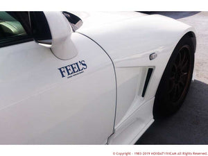 FEEL'S HONDA TWINCAM FRONT WIDE FENDER FRP FOR HONDA S2000 AP1 Feels-00929