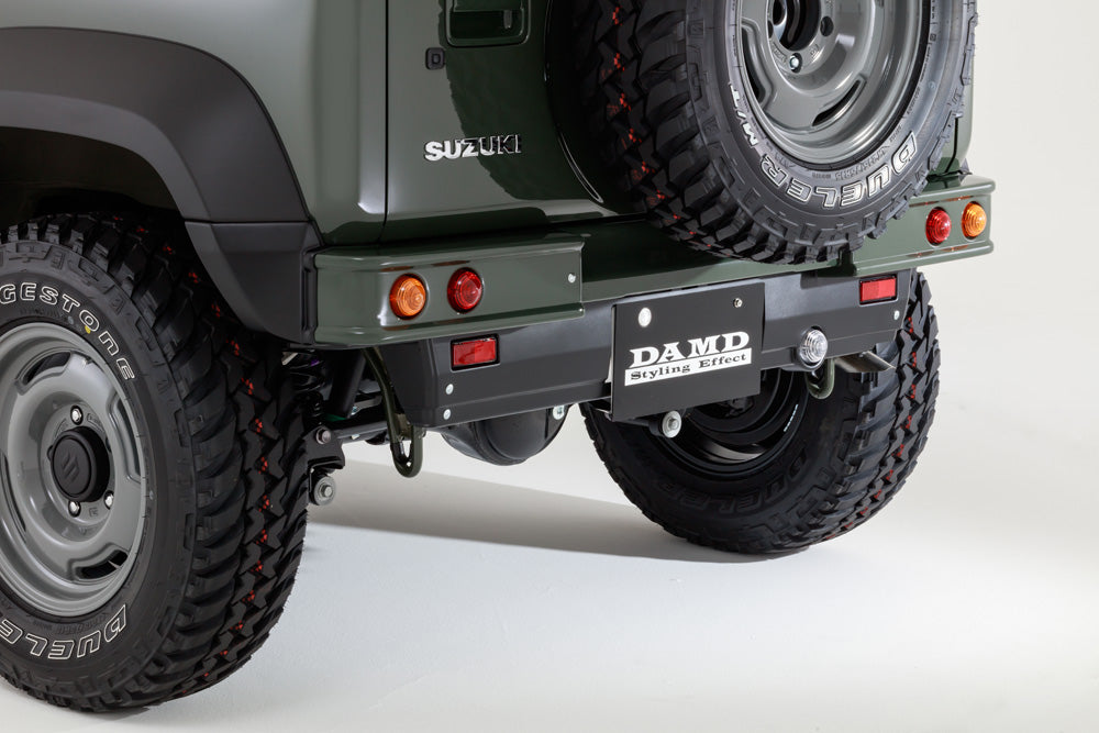 DAMD THE ROOTS REAR BUMPER UNPAINTED FOR SUZUKI JIMNY JB74 DAMD-00006