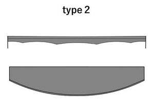 SS CRAFT GREYHOUND GT WING TYPE 2 STAY D WING 1710MM BASE 1120MM CARBON SS-CRAFT-00140