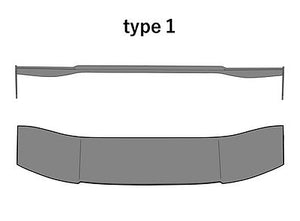 SS CRAFT GREYHOUND GT WING TYPE 1 END PLATE A STAY D WING 1690MM BASE 840MM FRP SS-CRAFT-00046