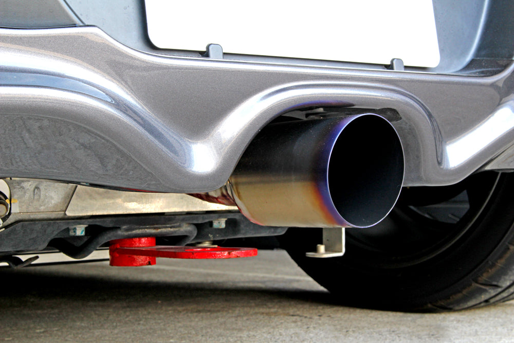 M&M HONDA SUPER TITANIUM 70Φ SINGLE MUFFLER, CENTER PIPE FOR S660 JW5 00500-JW5-S002