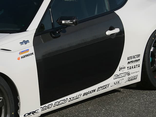 REVOLUTION DRY CARBON DOORS SET FOR TOYOTA GR86 ZN8 SUBAUR BRZ ZD8 RZN8-DCD