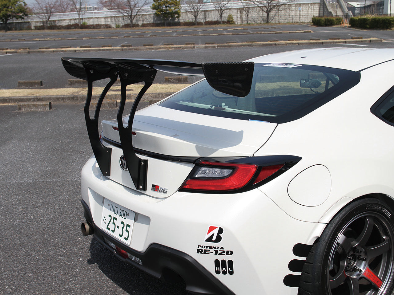 REVOLUTION ACRYLIC REAR GLASS SMOKE FOR TOYOTA GR86 ZN8 SUBAUR BRZ 