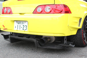 M&M HONDA DIFFUSER CANARD CARBON TYPE FOR INTEGRA DC5 01000-DC5-M004