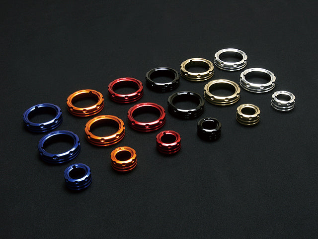 REVOLUTION COLORED AIR CONDITIONER DIAL ORANGE FOR TOYOTA 86 SUBARU BRZ ZN6 ZC6 RZN6-CAD-ORANGE