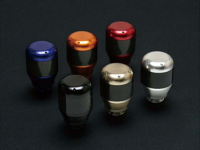 REVOLUTION DRY CARBON AUTOMATIC SHIFT KNOB (FOR AT VEHICLES) RED FOR TOYOTA 86 SUBARU BRZ ZN6 ZC6 RZN6-DACN-RED