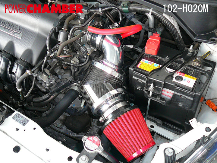ZERO1000 POWER CHAMBER T-2 RED For HONDA FIT MT GD3 4 102-H020M