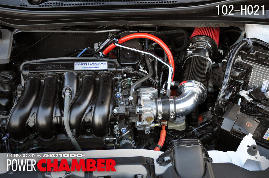 ZERO1000 POWER CHAMBER T-2 RED For HONDA VEZEL RU1 102-H021