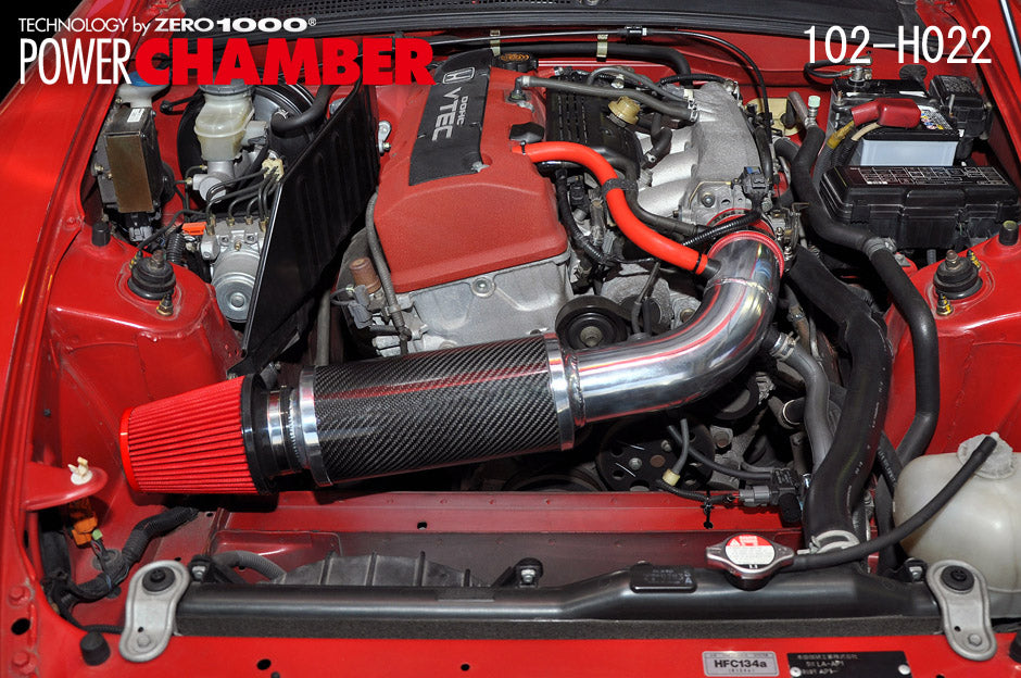 ZERO1000 POWER CHAMBER T-2 RED For HONDA S2000 AP2 102-H022