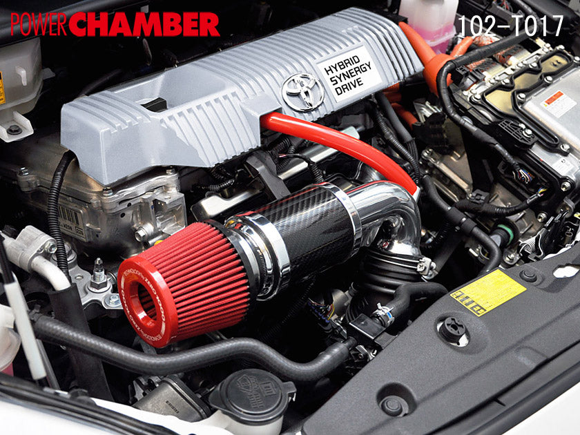 ZERO1000 POWER CHAMBER T-2 RED For TOYOTA PRIUS ZVW30 102-T017