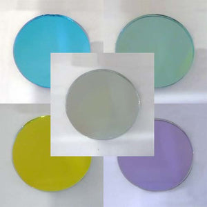 TOP FUEL ROOM MIRROR LIGHT BLUE NO LOGO