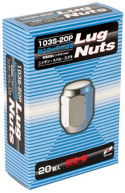 KYO-EI LUG NUT 20PCS (M12xP1.25) 103S-20P