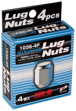 KYO-EI LUG NUT 4PCS (M12xP1.25) 103S-4P